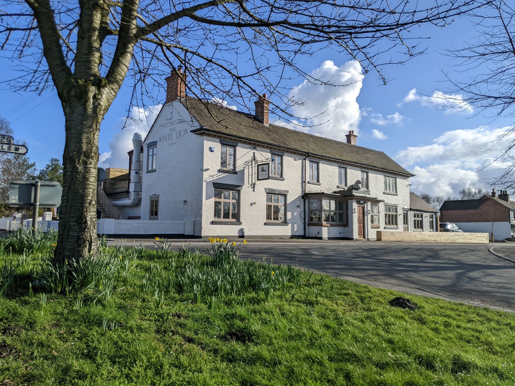 The newly refurbished White Lion